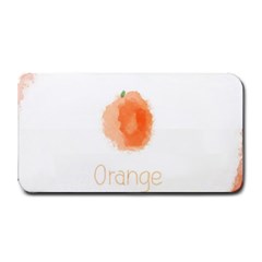 Orange Fruit Watercolor Painted Medium Bar Mats by Mariart