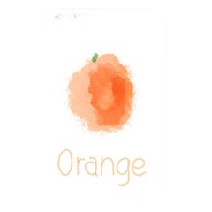 Orange Fruit Watercolor Painted Memory Card Reader (rectangular) by Mariart