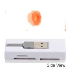 Orange Fruit Watercolor Painted Memory Card Reader (stick)