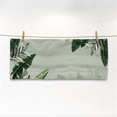 Banana Pattern Plant Hand Towel by Mariart