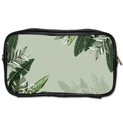 Banana Pattern Plant Toiletries Bag (one Side) by Mariart