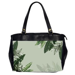 Banana Pattern Plant Oversize Office Handbag (2 Sides) by Mariart