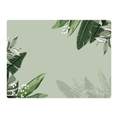 Banana Pattern Plant Double Sided Flano Blanket (mini)  by Mariart