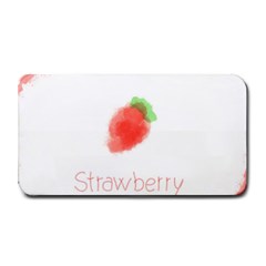 Strawbery Fruit Watercolor Painted Medium Bar Mats by Mariart