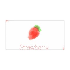 Strawbery Fruit Watercolor Painted Yoga Headband by Mariart