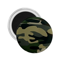 Green Military Camouflage Pattern 2 25  Magnets by fashionpod