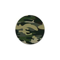 Green Military Camouflage Pattern Golf Ball Marker (4 Pack) by fashionpod