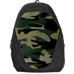 Green Military Camouflage Pattern Backpack Bag by fashionpod