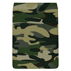 Green Military Camouflage Pattern Removable Flap Cover (l) by fashionpod