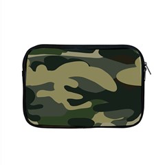 Green Military Camouflage Pattern Apple Macbook Pro 15  Zipper Case by fashionpod