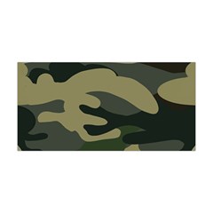 Green Military Camouflage Pattern Yoga Headband by fashionpod