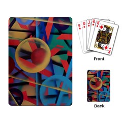 Kaleidoscope 2 Playing Cards Single Design (rectangle)