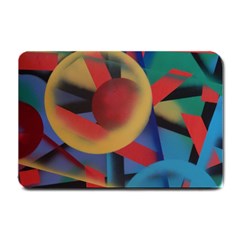 Kaleidoscope 2 Small Doormat  by WILLBIRDWELL