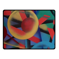 Kaleidoscope 2 Fleece Blanket (small) by WILLBIRDWELL