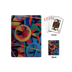 Kaleidoscope 2 Playing Cards Single Design (mini) by WILLBIRDWELL