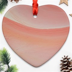 Pink Sky Ornament (heart)