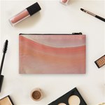 Pink Sky Cosmetic Bag (Small) Back