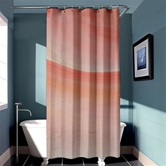 Pink Sky Shower Curtain 36  X 72  (stall)  by WILLBIRDWELL