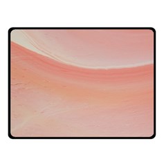 Pink Sky Double Sided Fleece Blanket (small)  by WILLBIRDWELL