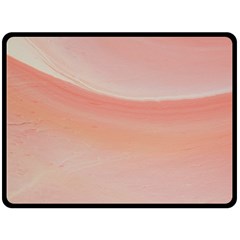 Pink Sky Double Sided Fleece Blanket (large)  by WILLBIRDWELL