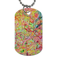 Spring Ring Dog Tag (two Sides) by arwwearableart