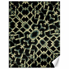 Dark Interlace Motif Mosaic Pattern Canvas 12  X 16 