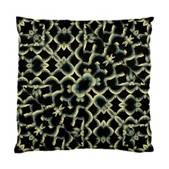 Dark Interlace Motif Mosaic Pattern Standard Cushion Case (two Sides)