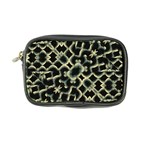 Dark Interlace Motif Mosaic Pattern Coin Purse Front