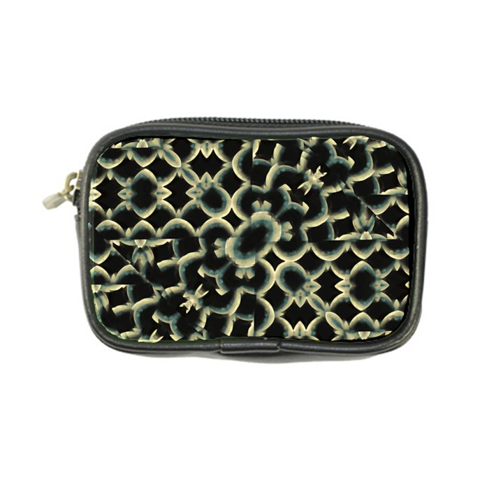 Dark Interlace Motif Mosaic Pattern Coin Purse