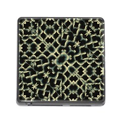 Dark Interlace Motif Mosaic Pattern Memory Card Reader (square 5 Slot) by dflcprintsclothing