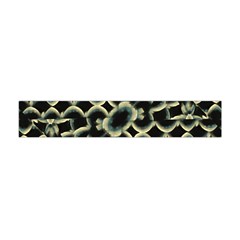 Dark Interlace Motif Mosaic Pattern Flano Scarf (mini) by dflcprintsclothing