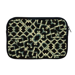 Dark Interlace Motif Mosaic Pattern Apple MacBook Pro 17  Zipper Case