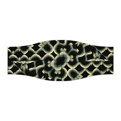 Dark Interlace Motif Mosaic Pattern Stretchable Headband