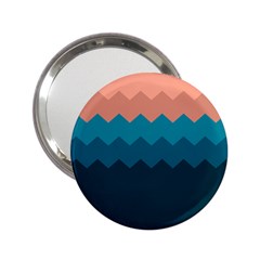 Flat Ocean Palette 2 25  Handbag Mirrors by goljakoff