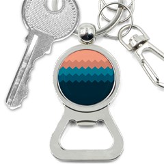 Flat Ocean Palette Bottle Opener Key Chain by goljakoff