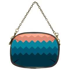 Flat Ocean Palette Chain Purse (one Side) by goljakoff