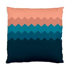 Flat Ocean Palette Standard Cushion Case (one Side) by goljakoff