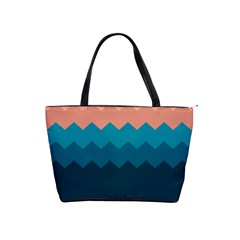 Flat Ocean Palette Classic Shoulder Handbag by goljakoff