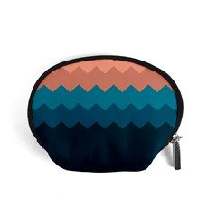 Flat Ocean Palette Accessory Pouch (small) by goljakoff