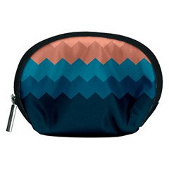 Flat Ocean Palette Accessory Pouch (medium) by goljakoff