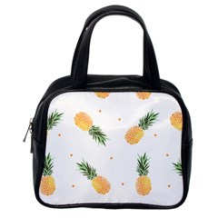 Pineapple Pattern Classic Handbag (one Side) by goljakoff