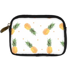 Pineapple Pattern Digital Camera Leather Case by goljakoff