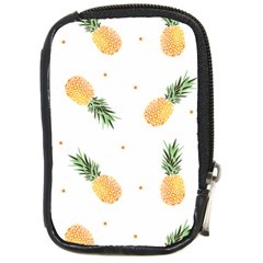 Pineapple Pattern Compact Camera Leather Case by goljakoff