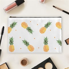 Pineapple Pattern Cosmetic Bag (large) by goljakoff