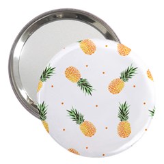 Pineapple Pattern 3  Handbag Mirrors