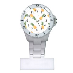 Pineapple Pattern Plastic Nurses Watch by goljakoff