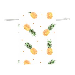 Pineapple Pattern Lightweight Drawstring Pouch (l) by goljakoff