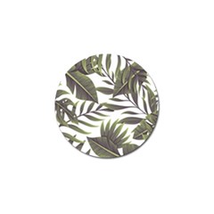 Tropical Leaves Golf Ball Marker (10 Pack) by goljakoff