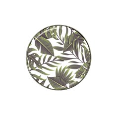 Tropical Leaves Hat Clip Ball Marker by goljakoff