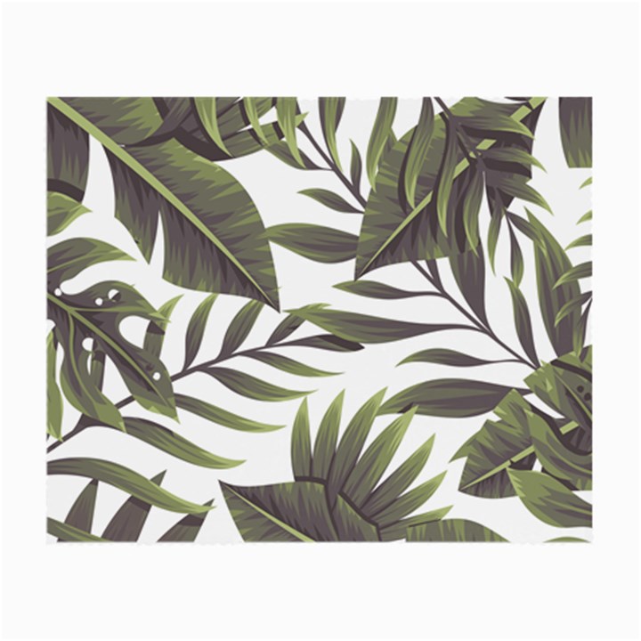 Tropical leaves Small Glasses Cloth